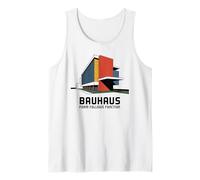 Bauhaus Architecture Form Follows Function Geometric Tank Top