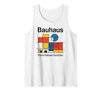 Bauhaus Architecture Form Follows Function Geometric Tank Top