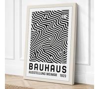 Bauhaus Ausstellung Weimar Canvas Wall Art Print 18x12 Inch (46 x 30 cm)