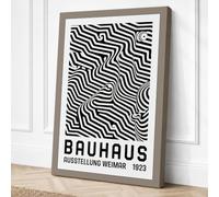 Bauhaus Ausstellung Weimar Canvas Wall Art Print 30x20 Inch (76 x 51 cm)