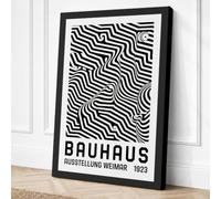 Bauhaus Ausstellung Weimar Canvas Wall Art Print 30x20 Inch (76 x 51 cm)