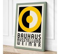 Bauhaus Ausstellung Weimar Canvas Wall Art Print 30x20 Inch (76 x 51 cm)