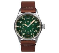 Bauhaus Aviation Flight Control Automatic (42mm) Dark Green Dial / Brown 2756-4