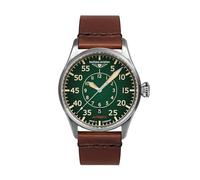 Bauhaus Aviation Flight Control Automatic (42mm) Dark Green Dial/Brown Leather Strap 2756-4