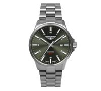 Bauhaus Aviation Mens Analogue Automatic Watch with Titanium Bracelet 2864M-4