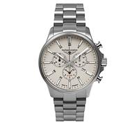 Bauhaus Aviation Titanium Quartz Chronograph (42mm) Beige Luminous Dial/Titanium Bracelet 2880M5