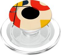 Bauhaus Circles Geometric Abstract Minimal Modern Design PopSockets PopGrip for MagSafe