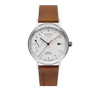 Bauhaus Classic Mens Analogue Automatic Watch with Leather Bracelet 2160-1