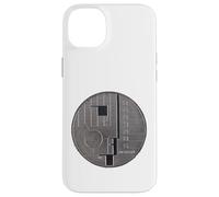 Bauhaus Dessau Commemorative Coin - German Architecture Case for iPhone 14 Plus