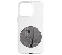 Bauhaus Dessau Commemorative Coin - German Architecture Case for iPhone 15 Pro Max