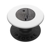 Bauhaus Dessau Commemorative Coin - German Architecture PopSockets Adhesive PopGrip