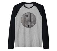 Bauhaus Dessau Commemorative Coin - German Architecture Raglan Baseball Tee