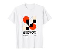 Bauhaus Form Follows Function Modernist 1919 T-Shirt