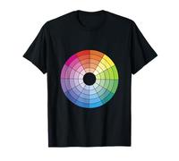 Bauhaus Graphic Designer RGB CMYK Color Wheel Theory T-Shirt