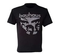 Bauhaus Men T-Shirt Peter Murphy English Punk Band Retro Printed Tee Black 3XL