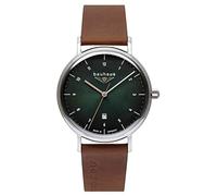 Bauhaus Men's Quartz Watch with Date with Leather Strap 2140