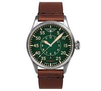 BAUHAUS Men's Watch Aviation CT-BHA Automatic Brown/Green 2756-4