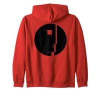 Bauhaus Profile Roundel Zip Hoodie