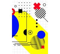 Bauhaus Style Notebook - Playful Abstract Journal: Colorful Writing Pad | Matte Softcover | 60 Lined Pages | Premium White Paper | Creative Stationery Gift