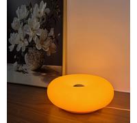 Bauhaus table lamp USB plug bedroom bedside lamp living room dining room decoration donut ambient light（Not glass）