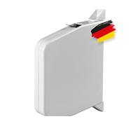 BAUHELD Surface-Mounted Roller Shutter Belt Winder - Automatic Threading - Robust Roller Shutter Winder for Roller Shutter Belt 14 mm [Without Strap] - 180 Degree Swivelling - Mini Roller Blind Winder