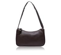 BAUIOREAD 1 Piece Handbag, Small Handbag, Small Handbag, PU Leather Clutch Bag, Shoulder Bag, Zipper Armpit Bag, Purse, Plain Women Bag, brown, S