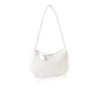 BAUIOREAD 1 Piece Handbag, Women Handbag, Fashion Casual Small Handbag, PU Leather Clutch, Solid Color Crossbody Bag with Zipper, Fashion and Versatile (White)