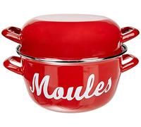 Baumalu 312875 Mussel Pot 24 cm Red with Label