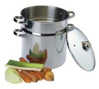 Baumalu 342646 Couscous Maker 11 L 26 cm Stainless Steel Silver