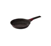 Baumalu, Granit Pro Frying Pan 20 cm - Non-Stick Ceramic Coating, Non-Deformable, Removable Handle, Suitable for Gas, Induction and Electric Cookers, Black