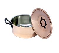 BAUMALU Stew Pot With Lid, Diameter- 24Cm.
