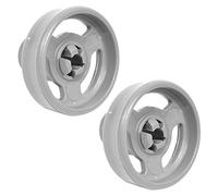 Baumatic Genuine Lower Basket Wheels & Axles BDW45 BDI652 BDI631 Dishwasher (Pack of 2)