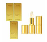 Baume à LèVres Hydratant Enrichi En Feuilles D'Or, Couleur Varie Selon Ph | Baume à lèvres hydratant 24 heures, sans transfert et longue tenue, au fini brillant intense qui change couleur selon le pH