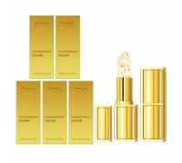 Baume à LèVres Hydratant Enrichi En Feuilles D'Or, Couleur Varie Selon Ph | Baume à lèvres hydratant 24 heures, sans transfert et longue tenue, au fini brillant intense qui change couleur selon le pH