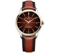 Baume & Mercier Clifton Men's Bronze Leather Strap Watch