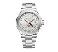 Baume & Mercier Riviera Men's Silver Tone Dial Stainless Steel Watch