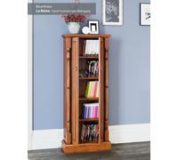 Baumhaus La Reine Mahogany CD/DVD Cupboard /Slim Cabinet (IMD17A) SRP £595 NEW