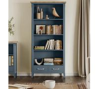 Baumhaus Signature Blue - Tall Bookcase