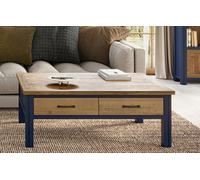 Baumhaus Splash Of Blue - Coffee Table With Four Drawers