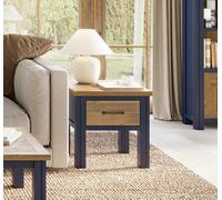 Baumhaus Splash Of Blue - Lamp Table With Drawer