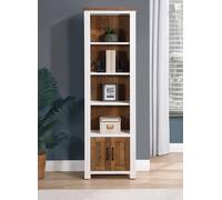 Baumhaus Splash of White - Narrow Bookcase Baumhaus White