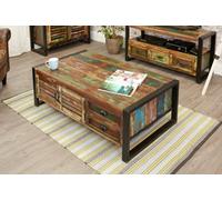 Baumhaus Urban Chic 4 Door 4 Drawers Large Coffee Table