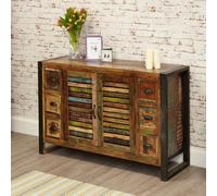 Baumhaus Urban Chic 6 Drawer 2 Door Sideboard