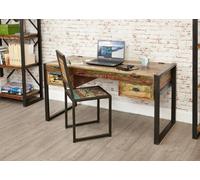 Baumhaus Urban Chic 2 Drawer Flip Top Dressing Table - Multi - Wilko