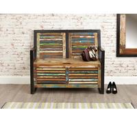 Baumhaus Urban Chic Storage Monks Bench (With Shoe Storage)