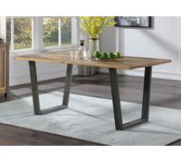 Baumhaus Urban Elegance Reclaimed Dining Table, Brown