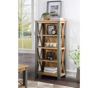 Baumhaus Urban Elegance - Reclaimed Small Bookcase in Light Brown Baumhaus Light Brown