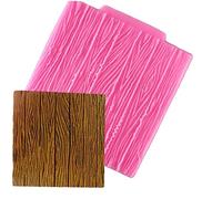 Baumrinde Texture Holz Muster Mat Fondant-Silikon-Form-Kuchen-Dekoration Zucker-Form-Backen-Schokoladen-Form Sugar