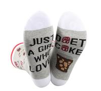BAUNA Diet Drinks Crew Sock Soda Drinker Gift Just A Gil Who Loves Diet Drinks Novelty Sock Soda Lover Gift (UK, Alpha, One Size, Regular, Regular, Just Diet Sock)