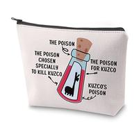 BAUNA Emperors Makeup Bag The Poison Chosen Specially to Kill Makeup Zipper Pouch Bag for Her Llama Travel Case (Llama Poison)